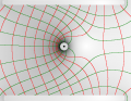 Lorentzkraft Feldlinienbild ohne Magnet.png