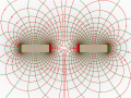 Magnetfeld Darstellung Praktikum Lösung NN sw Linien Flächen.png